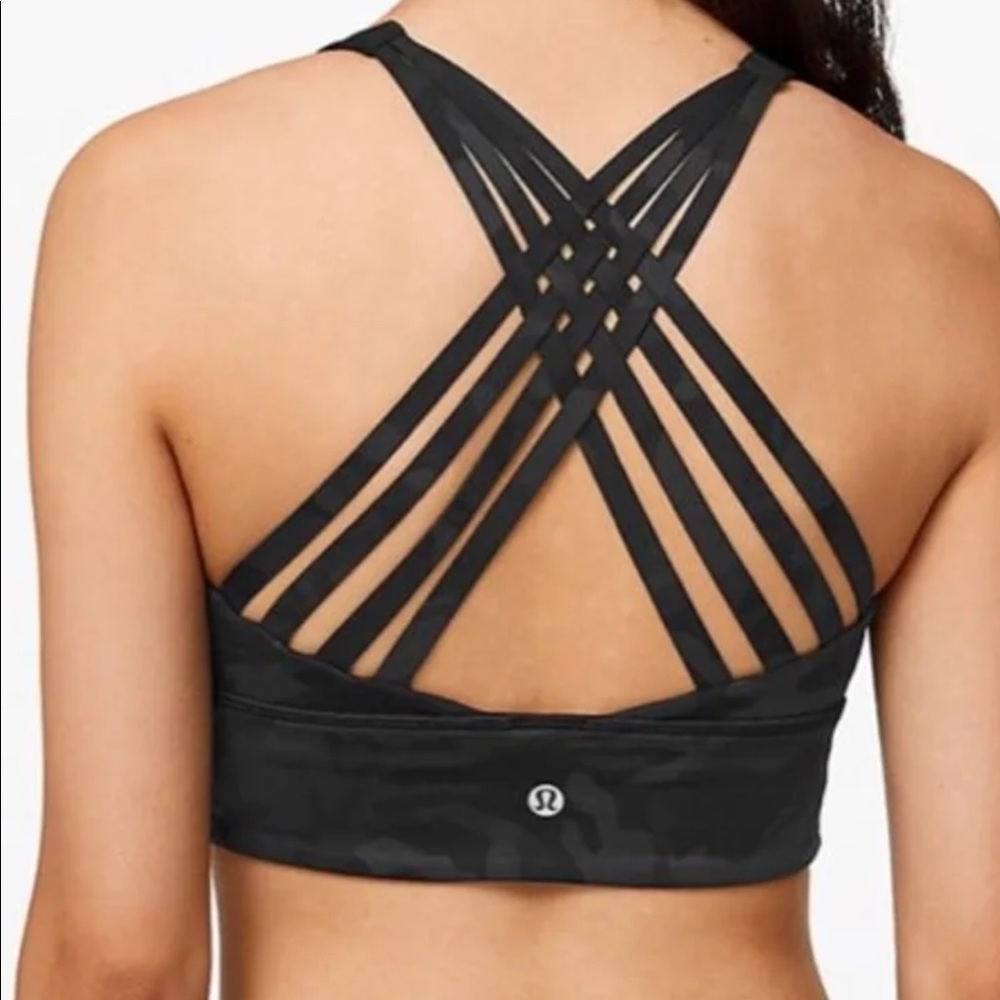 Lululemon sports bra camouflage